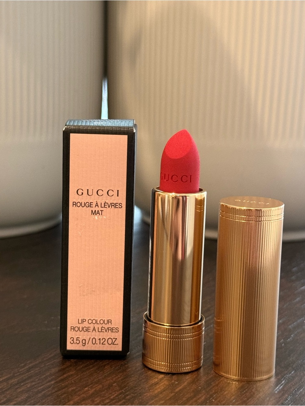 Gucci Rouge à Lèvres Mat Matte Lipstick 501 Constance Vermillion | ✨NIB - Picture 2 of 4
